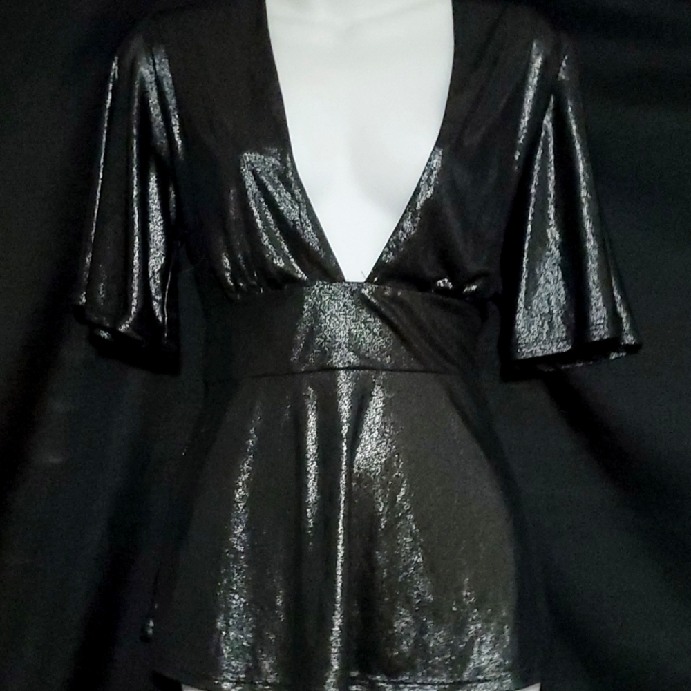 Express deep v shirt